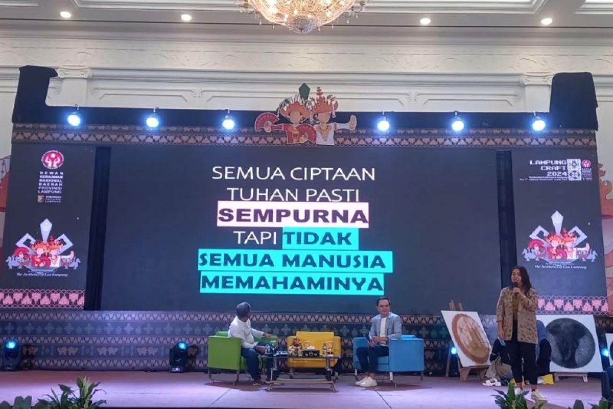 Psikolog semangati anak disabilitas dalam kegiatan Lampung Craft 2024