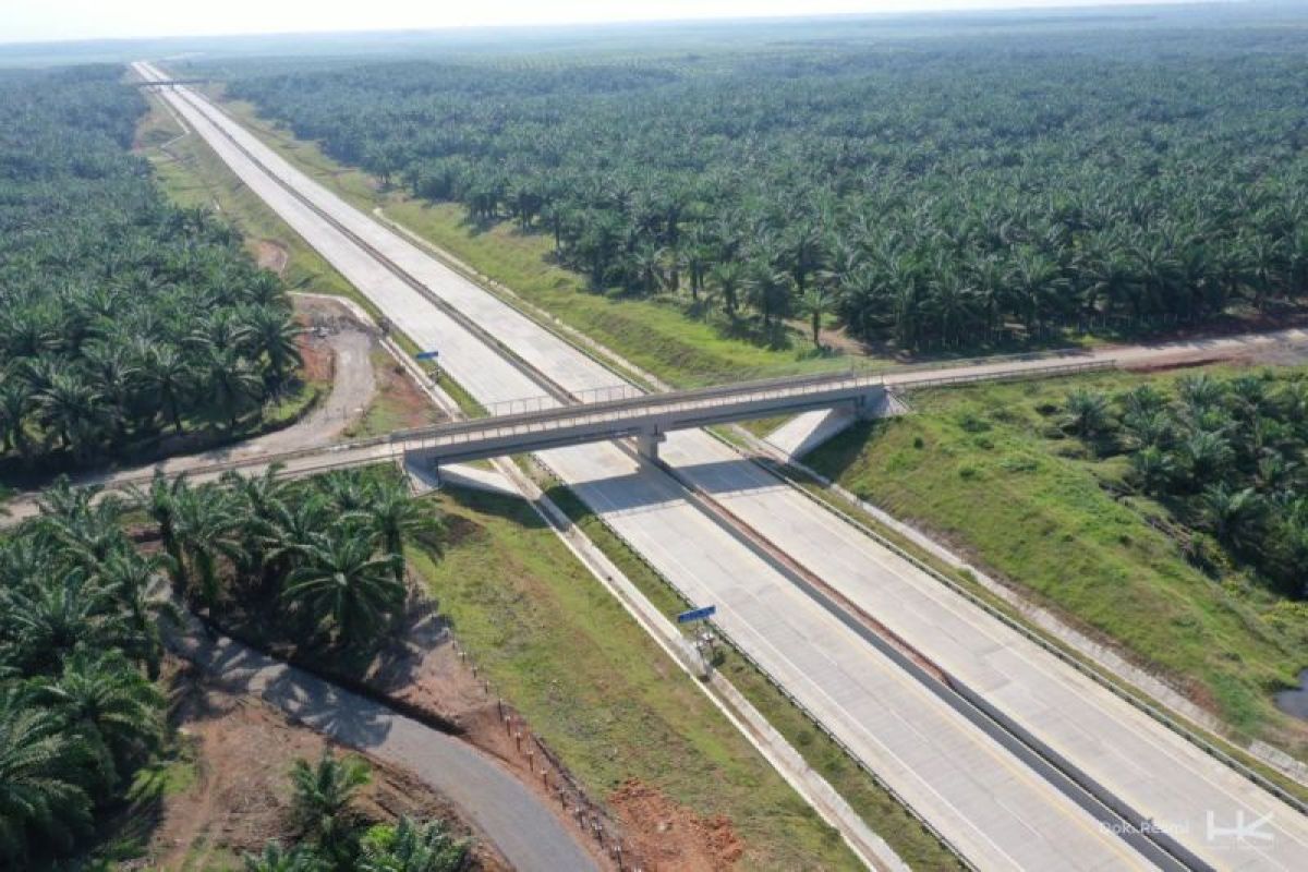 Tol Indrapura-Kisaran yang terkoneksi penuh persingkat waktu tempuh