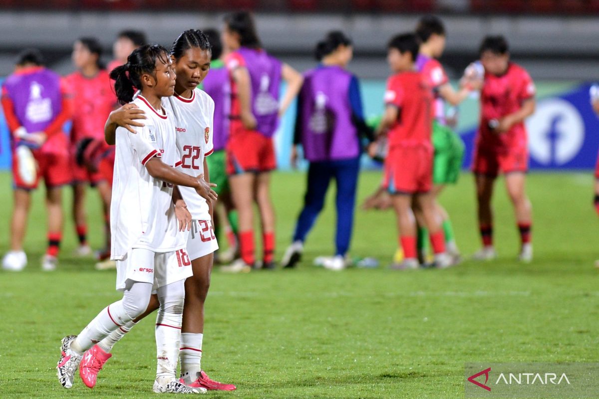 Pelatih ungkap para pemain Garuda Pertiwi menangis di ruang ganti