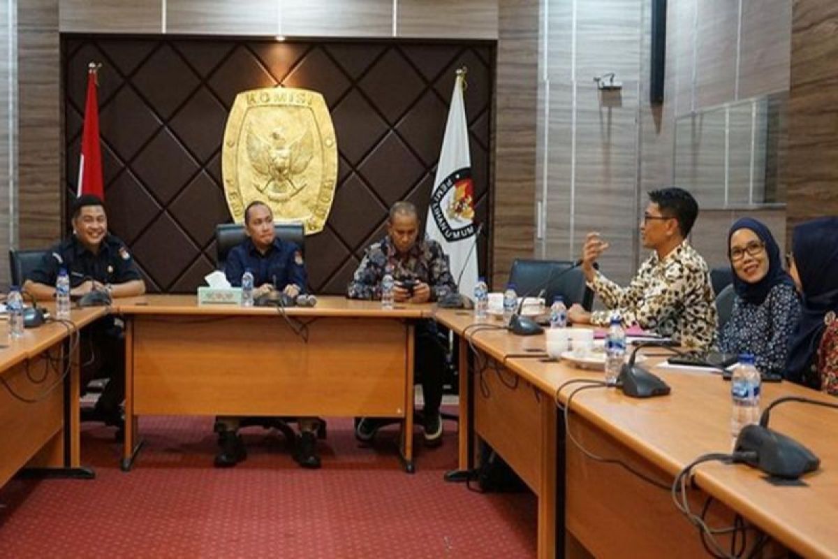 KPU Sumsel terima kunjungan Himpunan Psikologi Indonesia
