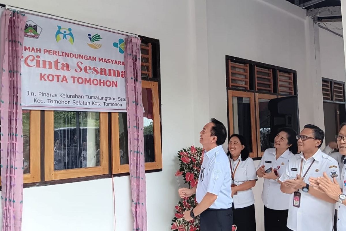 Pemkot Tomohon perkenalkan Rumah Perlindungan Masyarakat