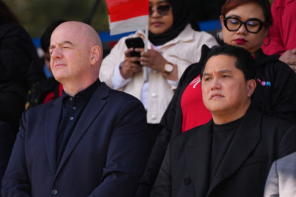 Pesan Presiden FIFA Gianni untuk Indonesia: Banggalah dengan timnas Anda