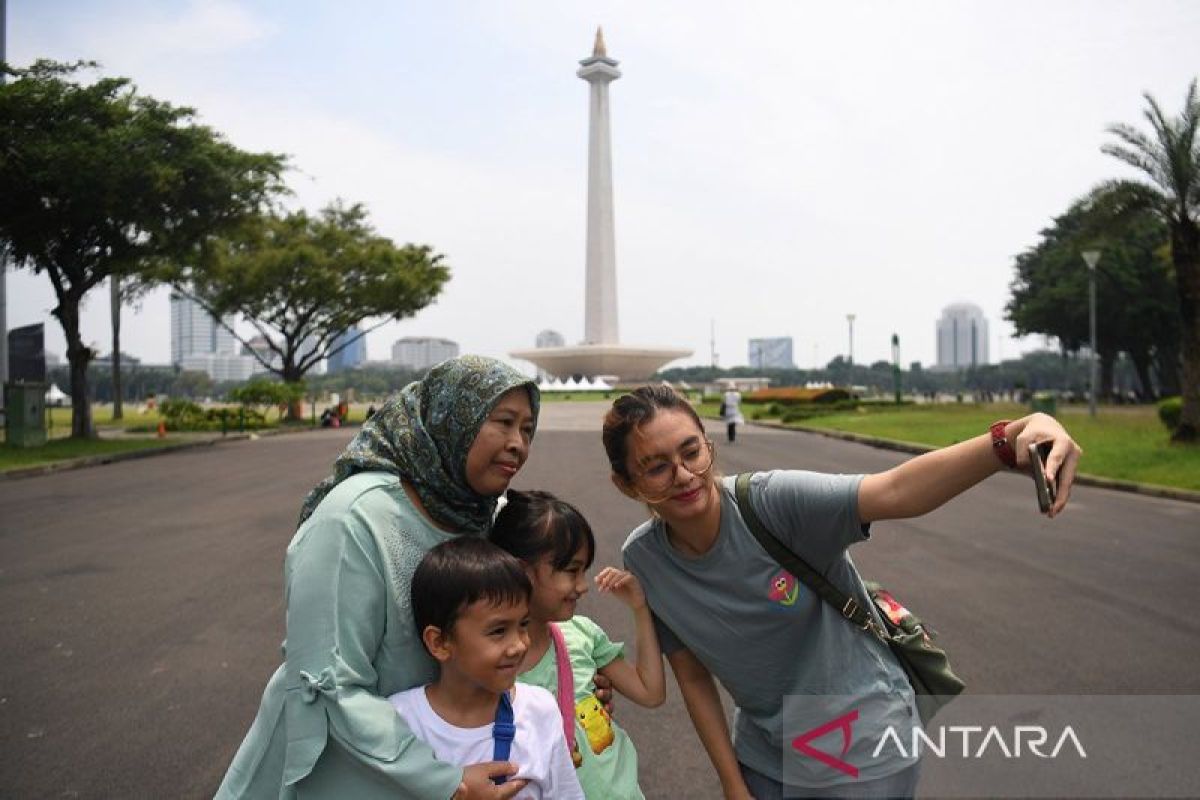 Monas dikunjungi 4.000 orang pada libur Kenaikan Yesus Kristus