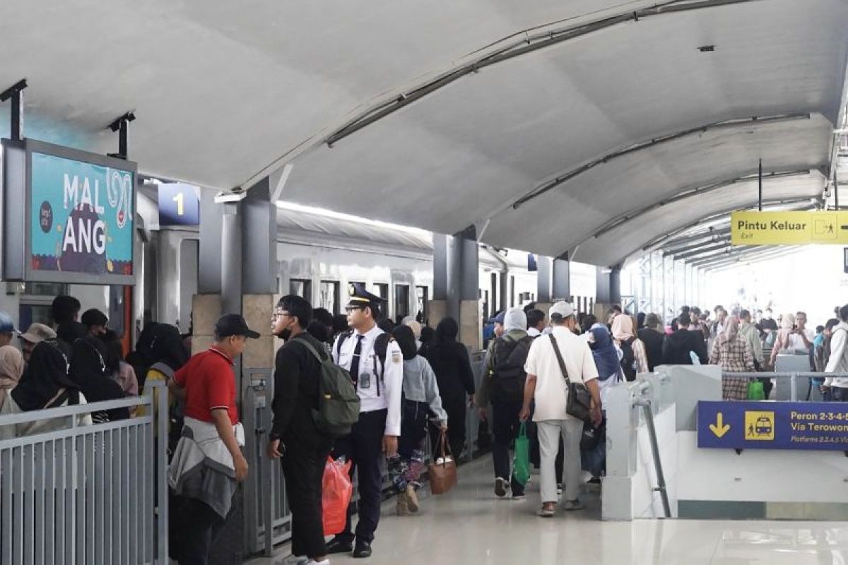 KAI catat jumlah penumpang di Stasiun Malang naik 30 persen