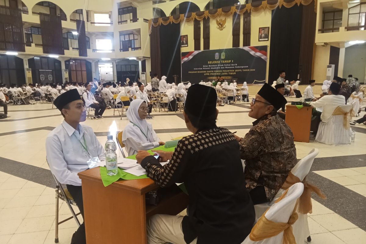 Jatim seleksi 167 santri untuk beasiswa ke Universitas Al Azhar Mesir