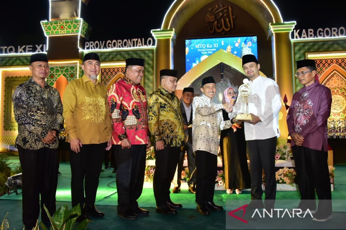 Kota Gorontalo juara umum MTQ tingkat Provinsi Gorontalo