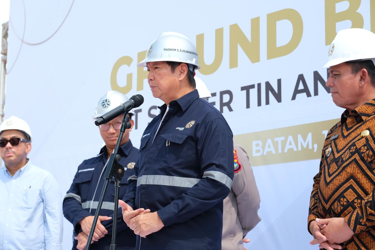 Arsari Tambang building tin factory to support downstreaming program