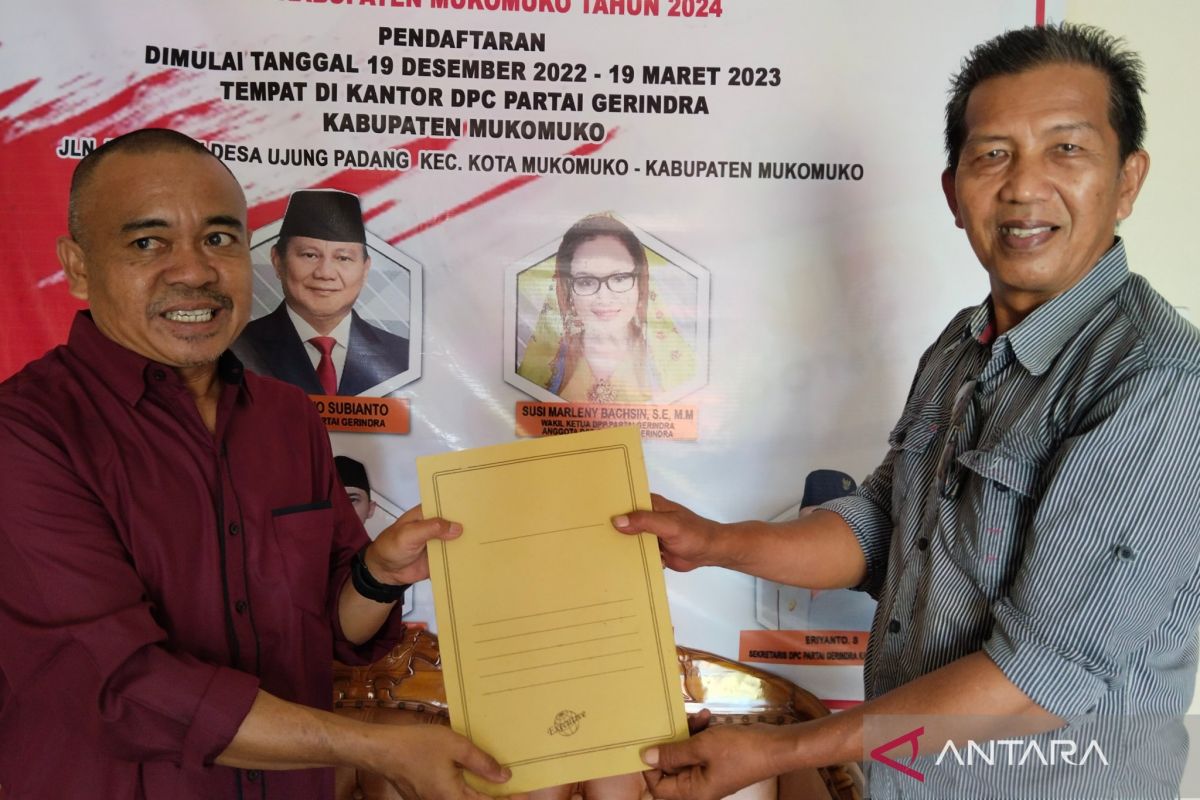 Bupati Mukomuko daftar calon bupati ke sembilan parpol