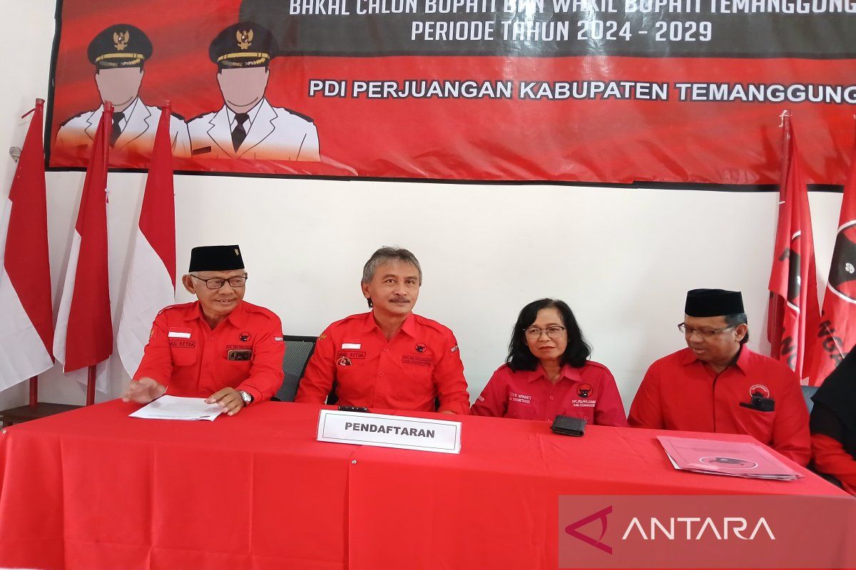 PDIP Temanggung buka pendaftaran bakal calon bupati dan wakil bupati