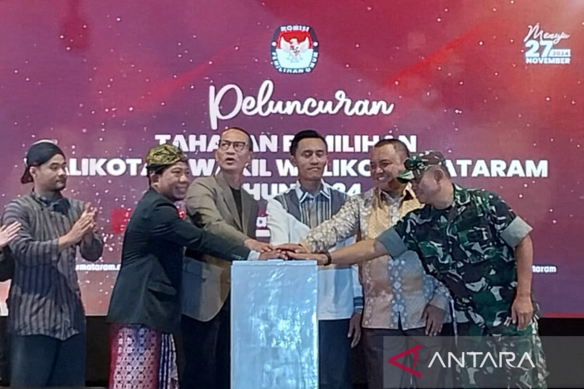 KPU Mataram luncurkan tahapan Pilkada Wali Kota Mataram 2024