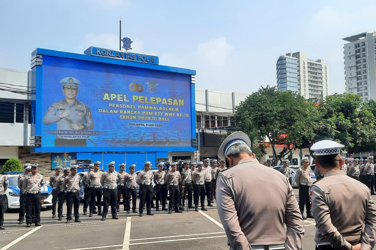 1.532 personel BKO Korlantas ditugaskan ke Bali