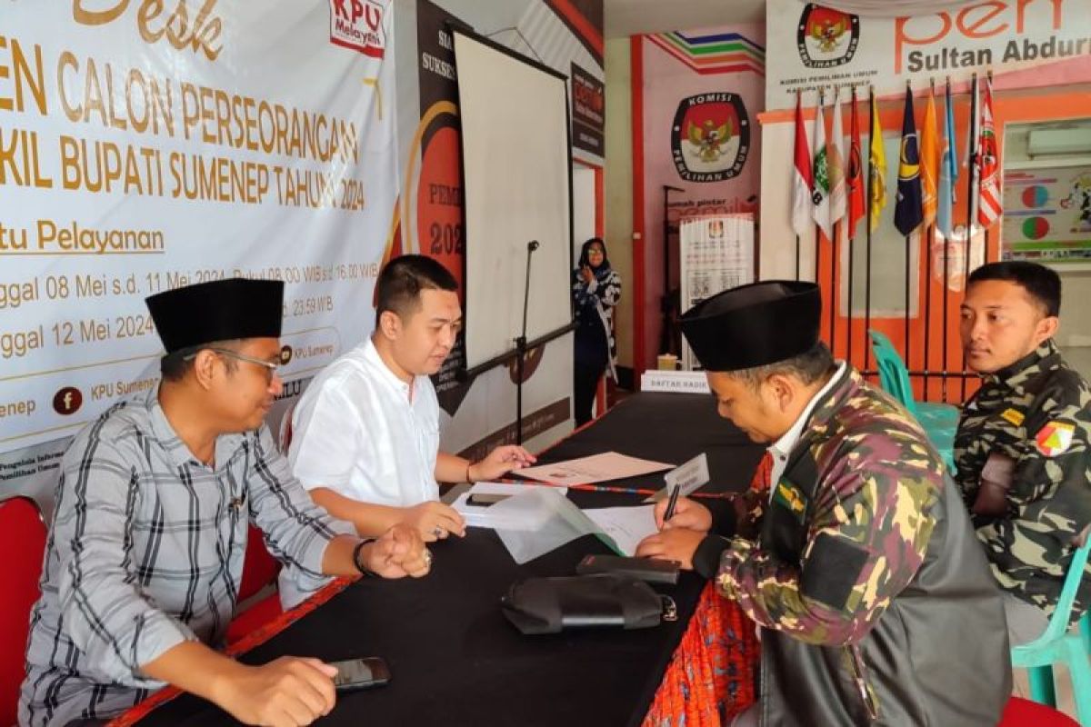 KPU Sumenep: seorang warga konsultasi pendaftaran calon perseorangan