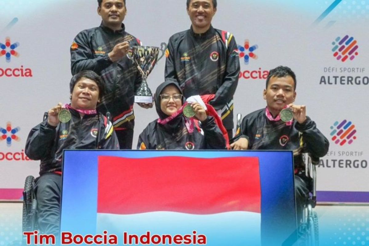 Boccia Indonesia raih emas dan perak dalam kejuaraan di Kanada