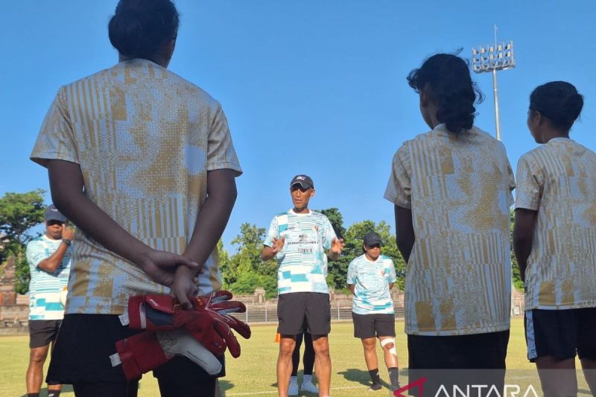 Mochi fokus latih Garuda Pertiwi teknik dasar jelang lawan Korut U-17