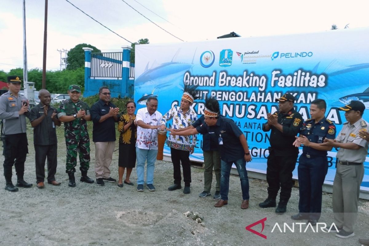 Dua BUMN bangun Unit Pengolahan Ikan Cakra Nusantara di Biak