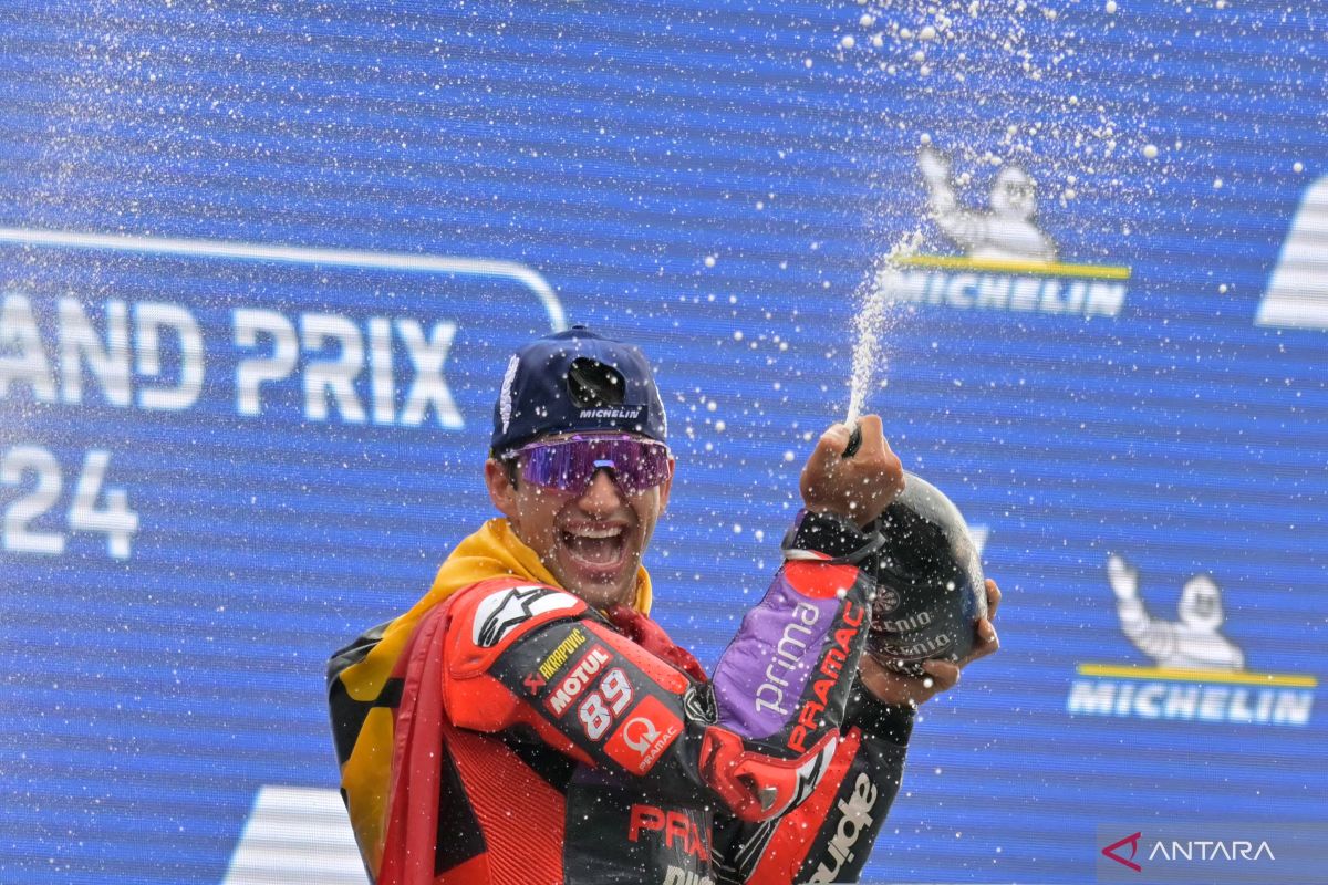 Jorge Martin juarai MotoGP Prancis, Marquez kedua