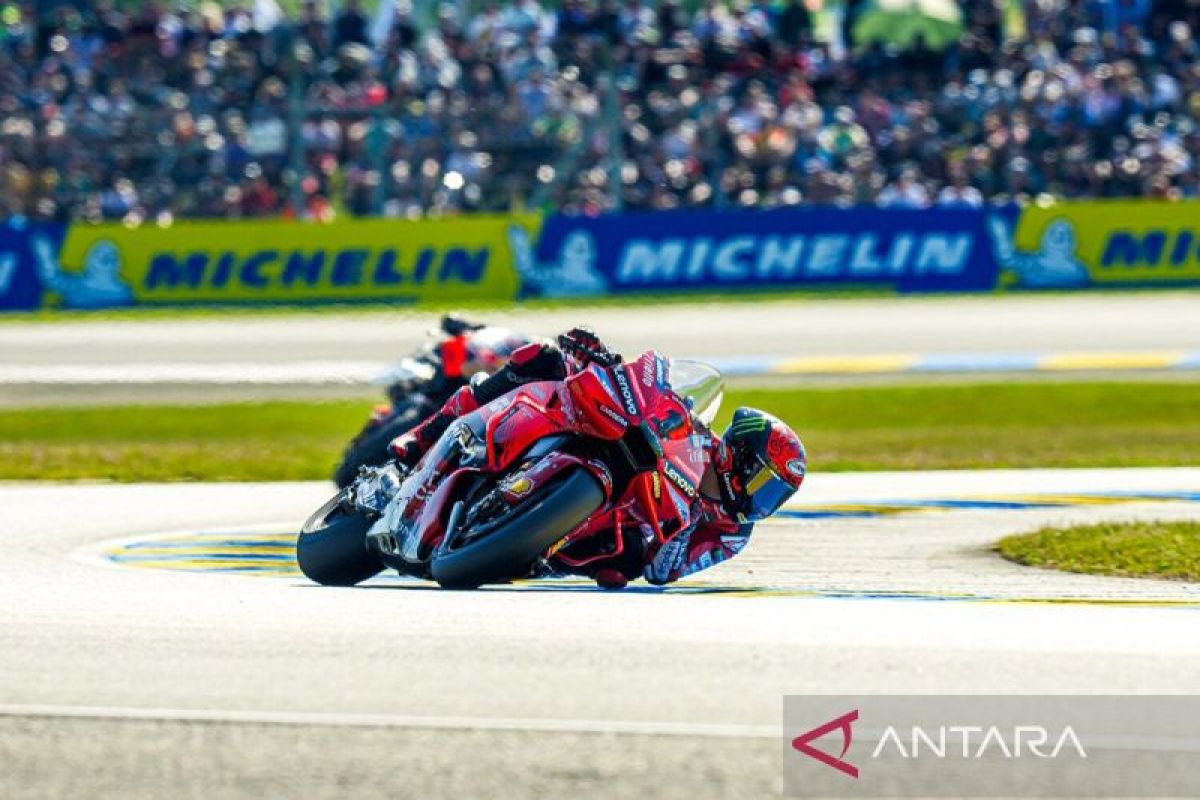 Bagnaia tetap puas dengan hasil P3 dalam MotoGP Prancis