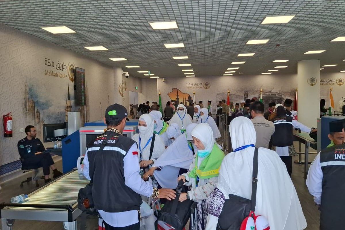 Kemenag sebut 41.189 calon haji Indonesia tiba di Madinah