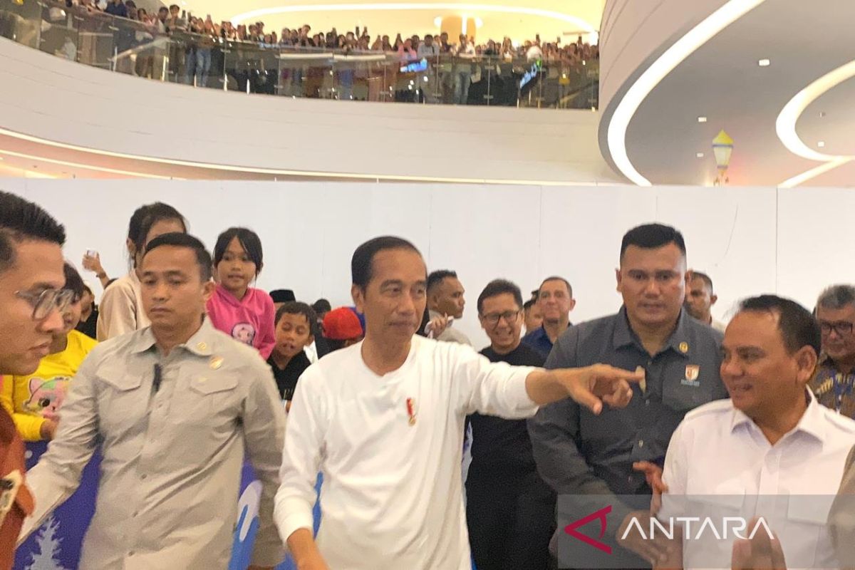 Presiden Jokowi tinjau RSUD hingga resmikan jalan daerah di Sultra