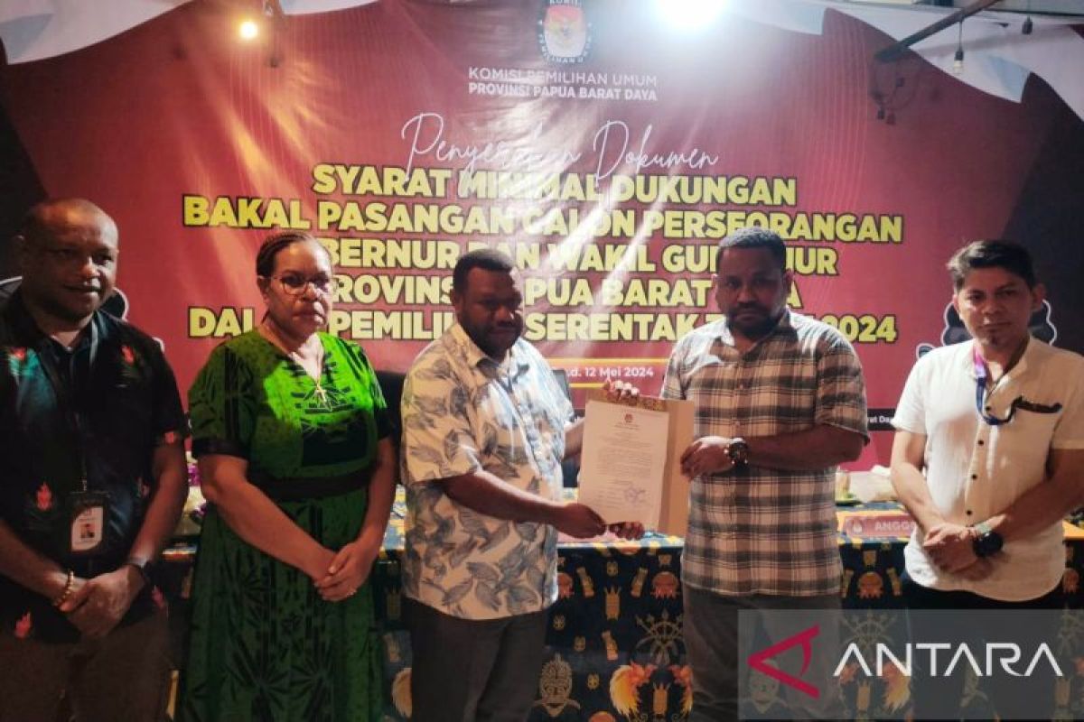 KPU Papua Barat Daya pastikan tak ada calon independen di Pilkada 2024
