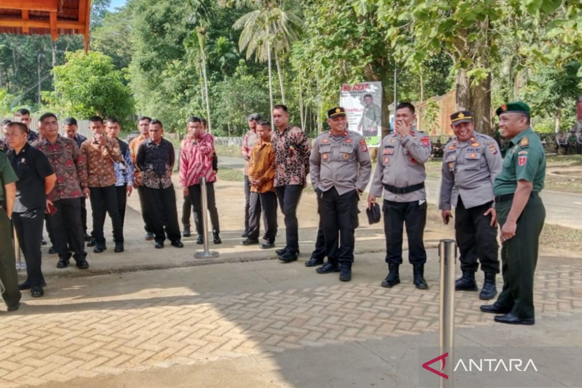 200 personel TNI-Polri disiagakan di tempat makan siang Presiden di Mubar