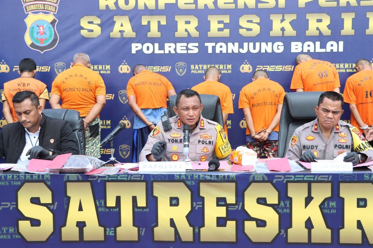 Polres Tanjung Balai Sumut sita 16 unit sepeda motor hasil curian