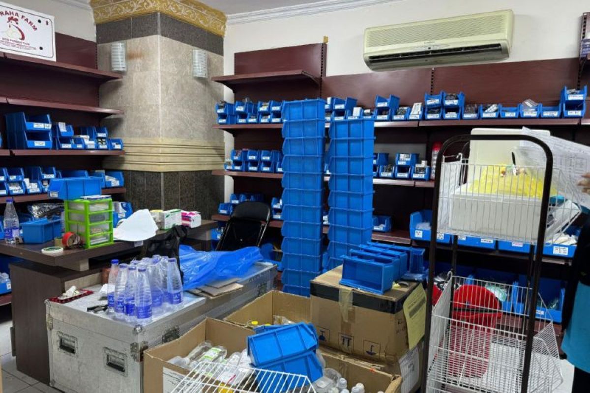 KKHI siapkan 62 ton obat untuk jamaah calon haji Indonesia