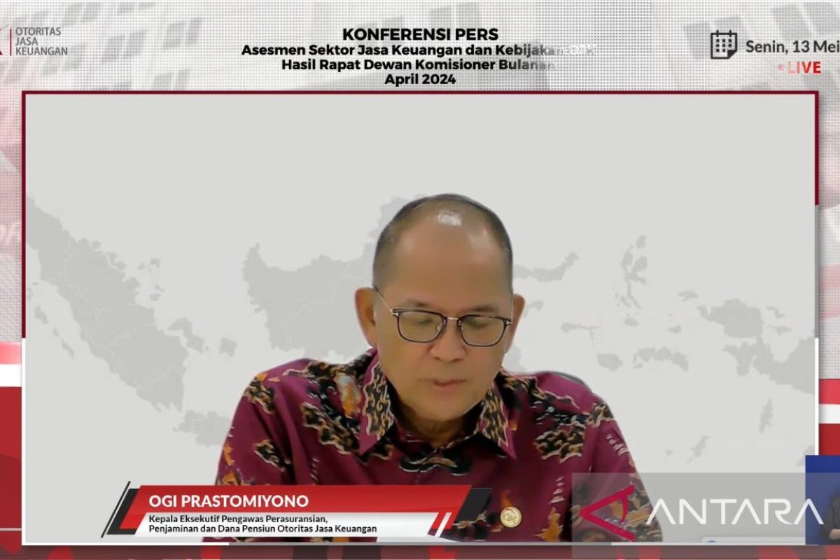 OJK beri 125 sanksi untuk pelaku jasa keuangan PPDP pada April 2024