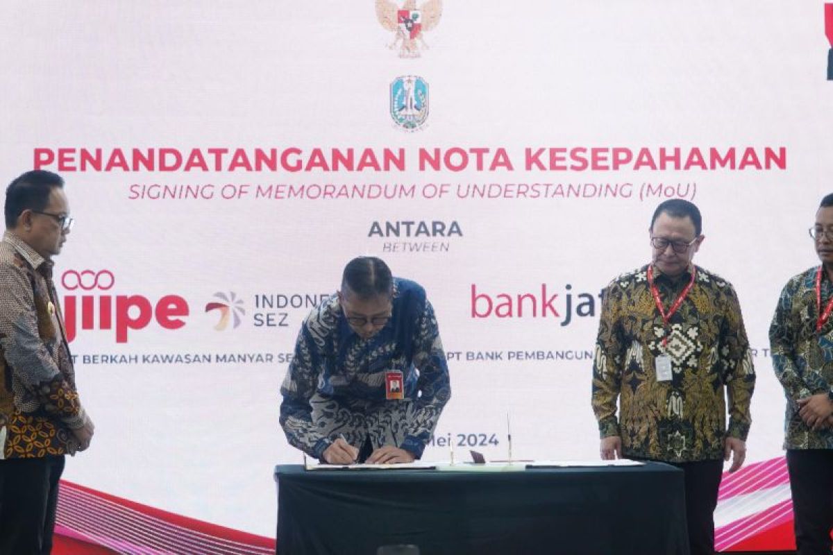 Bank Jatim gandeng pengelola JIIPE perluas jangkauan bisnis