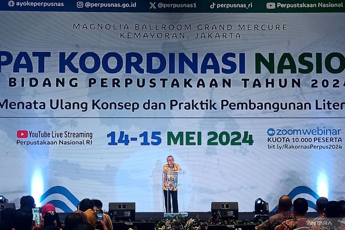 Kegemaran membaca harus dibangun wujudkan literasi tinggi di Indonesia