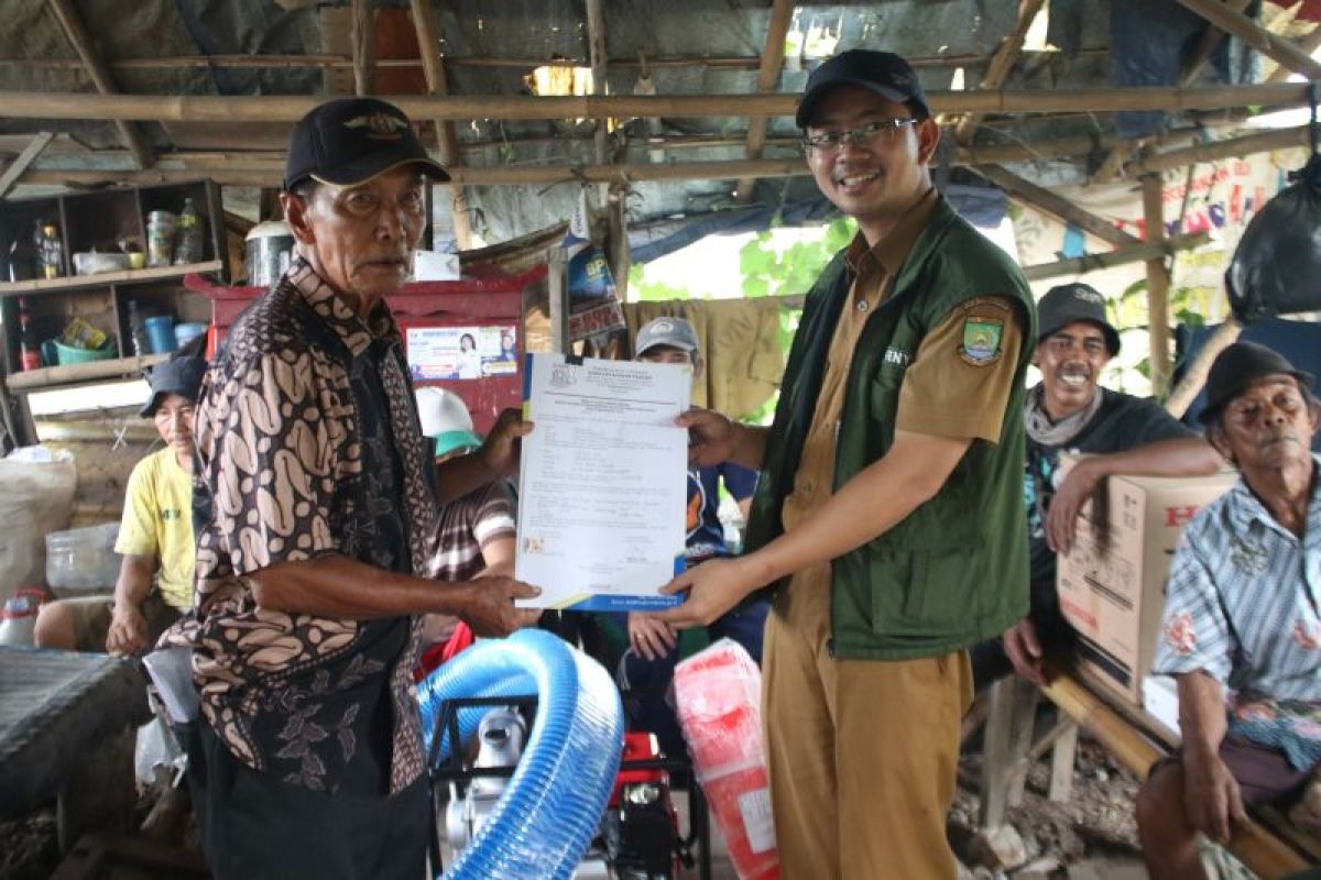 DKP Kota Tangerang distribusikan bantuan paket pompa air pada petani