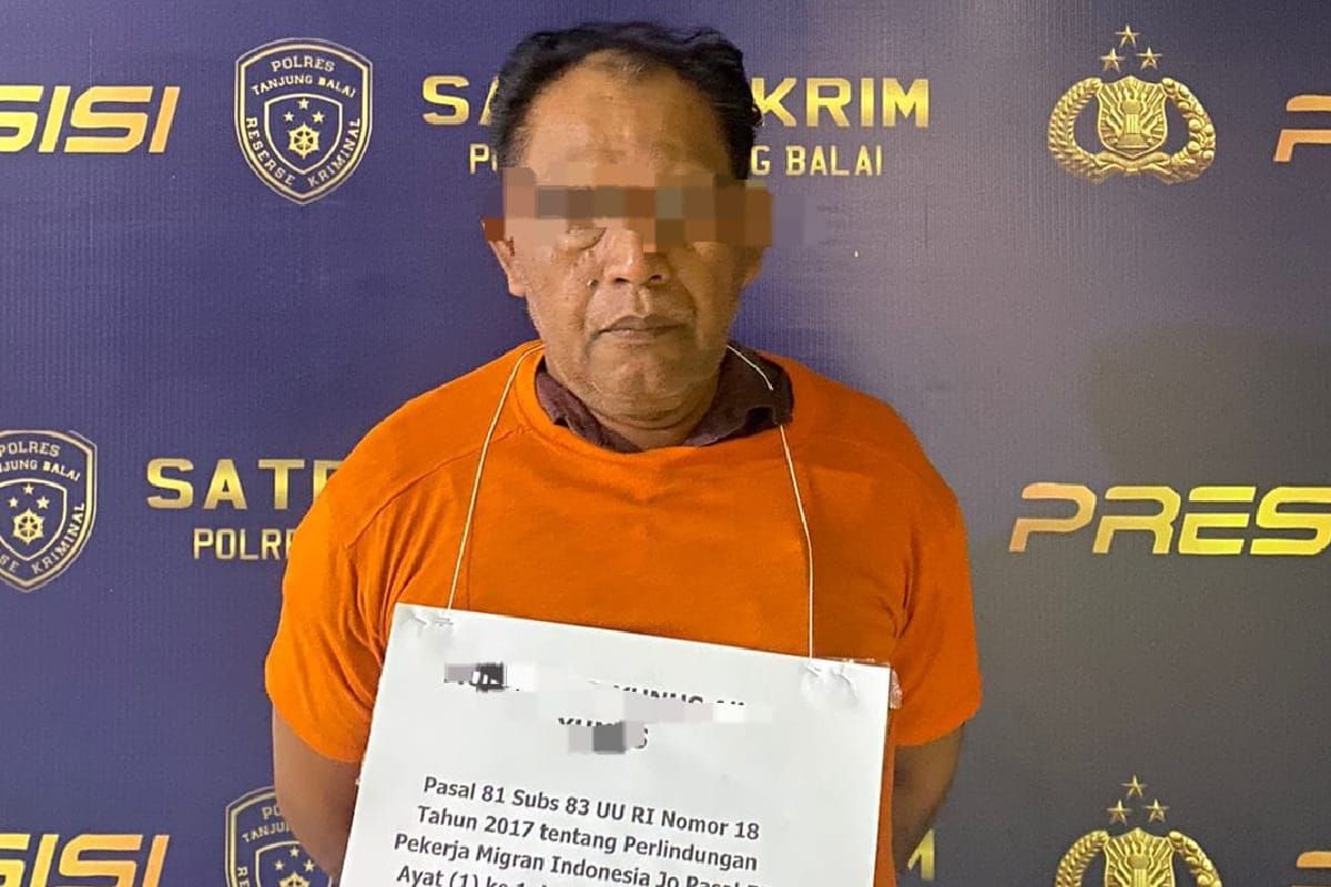 Polres Tanjung Balai tangkap terduga agen PMI ilegal