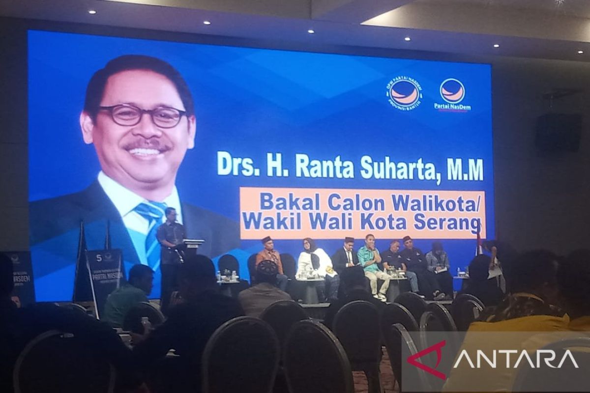 Mantan Sekda Banten ikuti penjaringan cawalkot Serang dari NasDem