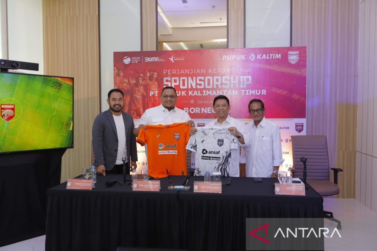 Pupuk Kaltim bangga sponsori Borneo FC hingga melaju  Championship Series