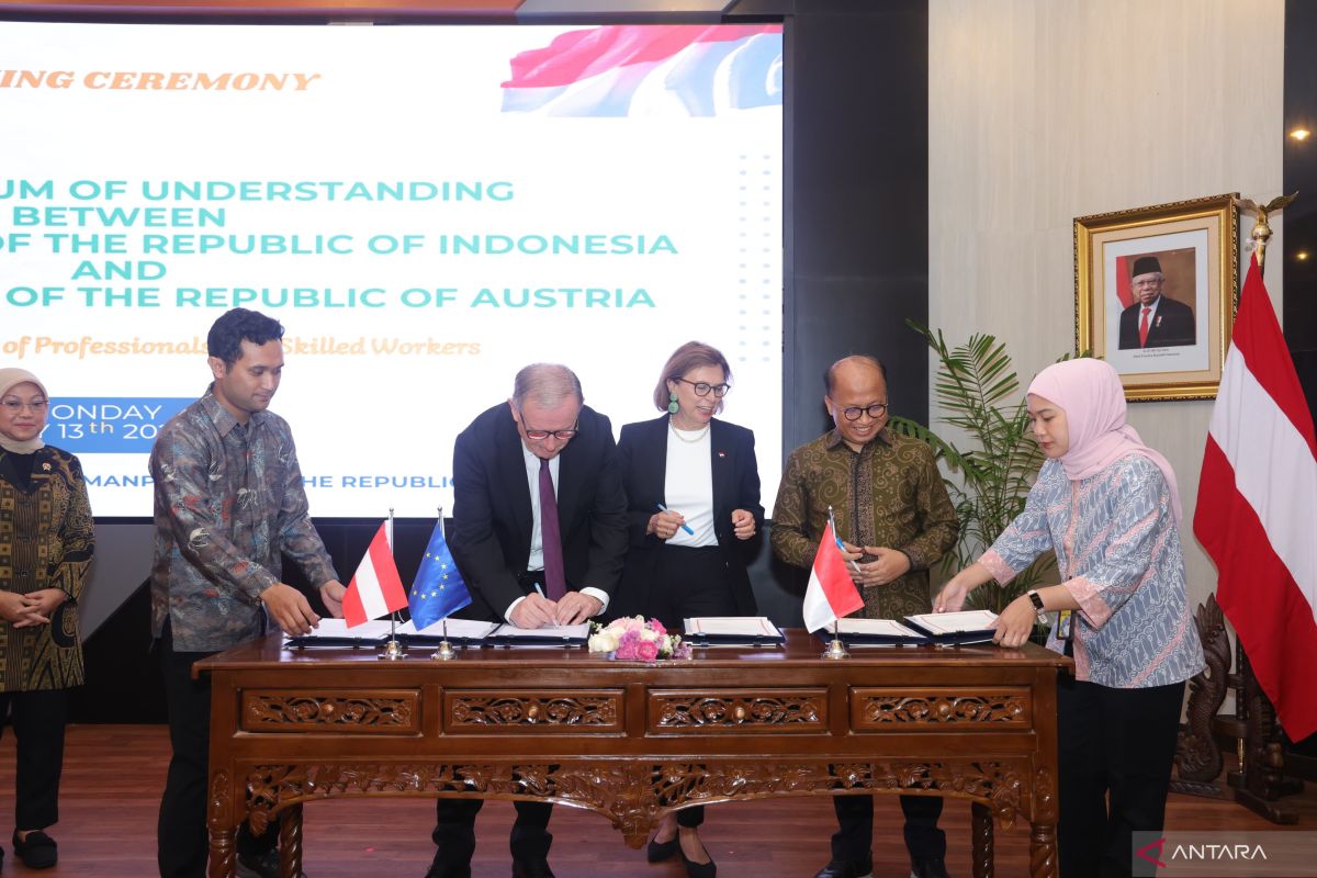 Indonesia, Austria forge agreement on skilled workers' recruitment