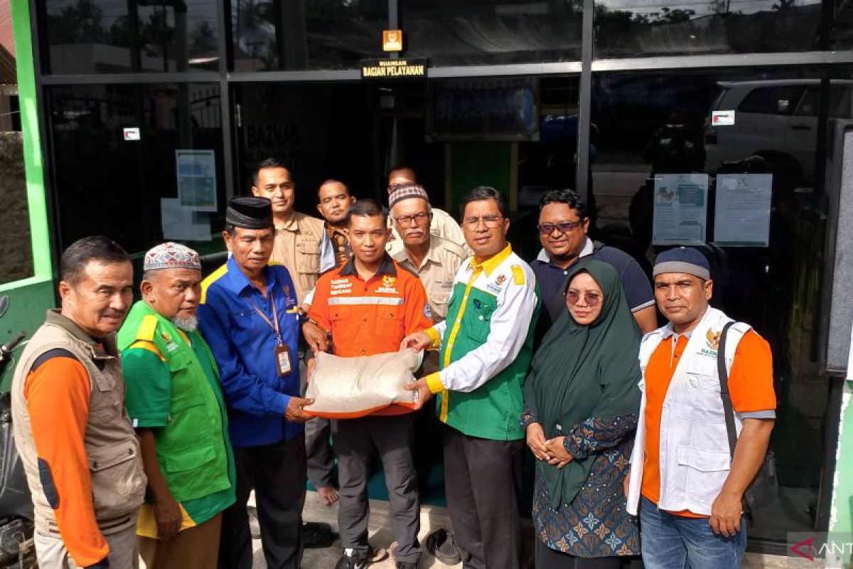 Baznas Bukittinggi salurkan bantuan bencana ke Agam dan Tanah Datar