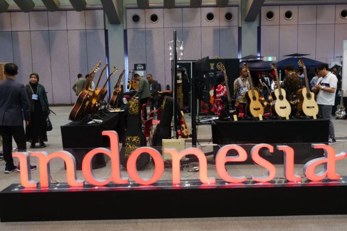 Produk gitar Indonesia catat transaksi potensial Rp15,5 miliar di Jepang