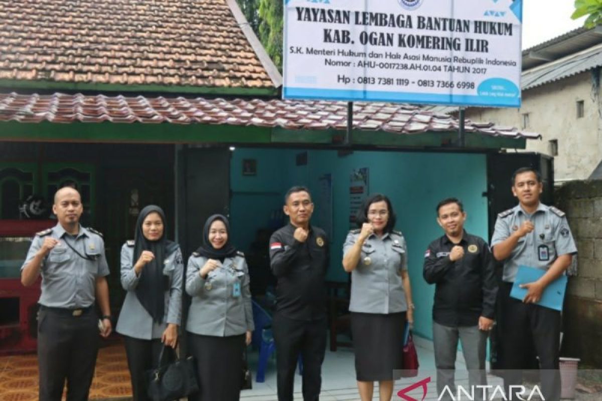 Kemenkumham Sumsel  verifikasi calon organisasi bantuan hukum baru