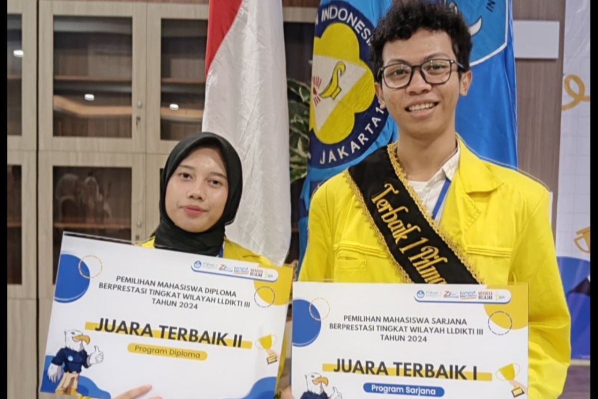 Dua mahasiswa UI raih gelar juara Pilmapres LLDIKTI Jakarta