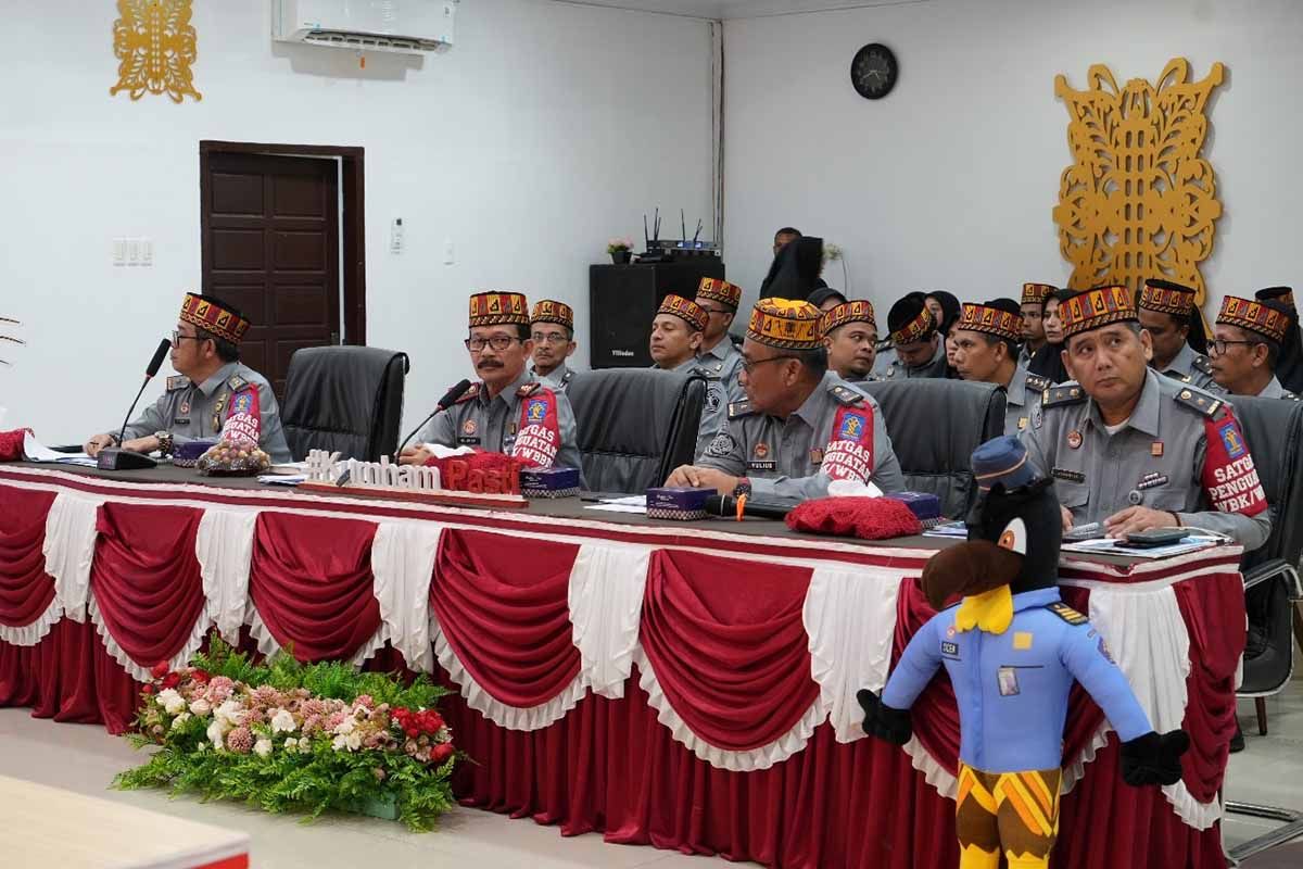Kemenkumham Aceh ikuti evaluasi zona integritas
