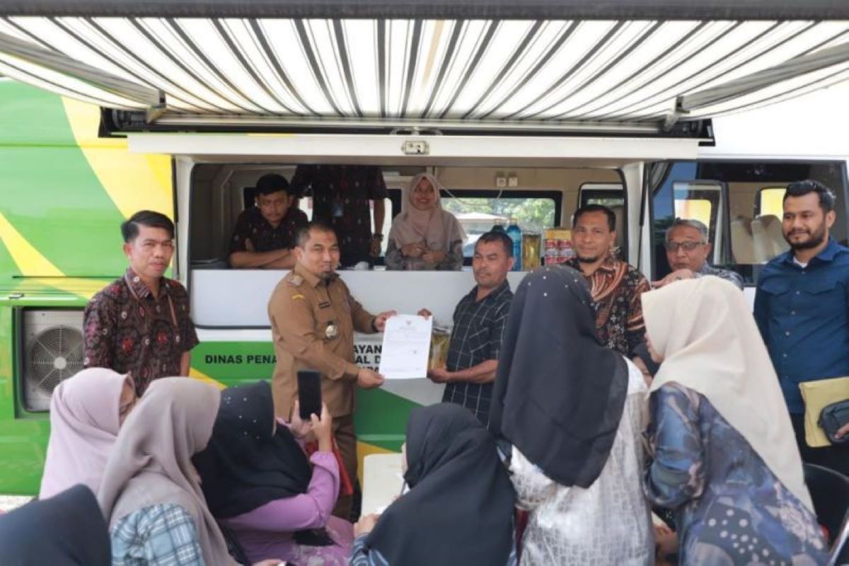 DPMPTSP kerahkan layanan mobil keliling percepat perizinan