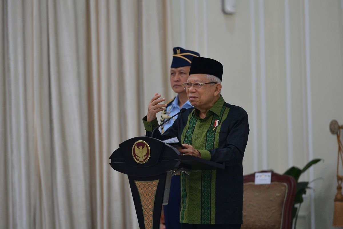 Wapres Ma'ruf Amin resmikan peluncuran Ruang Amal Indonesia
