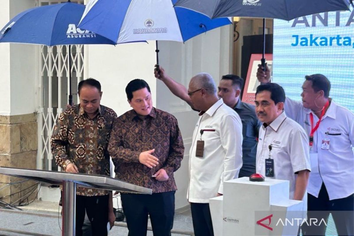 Erick Thohir meresmikan wisata sejarah dan jurnalisme ANTARA Heritage Center