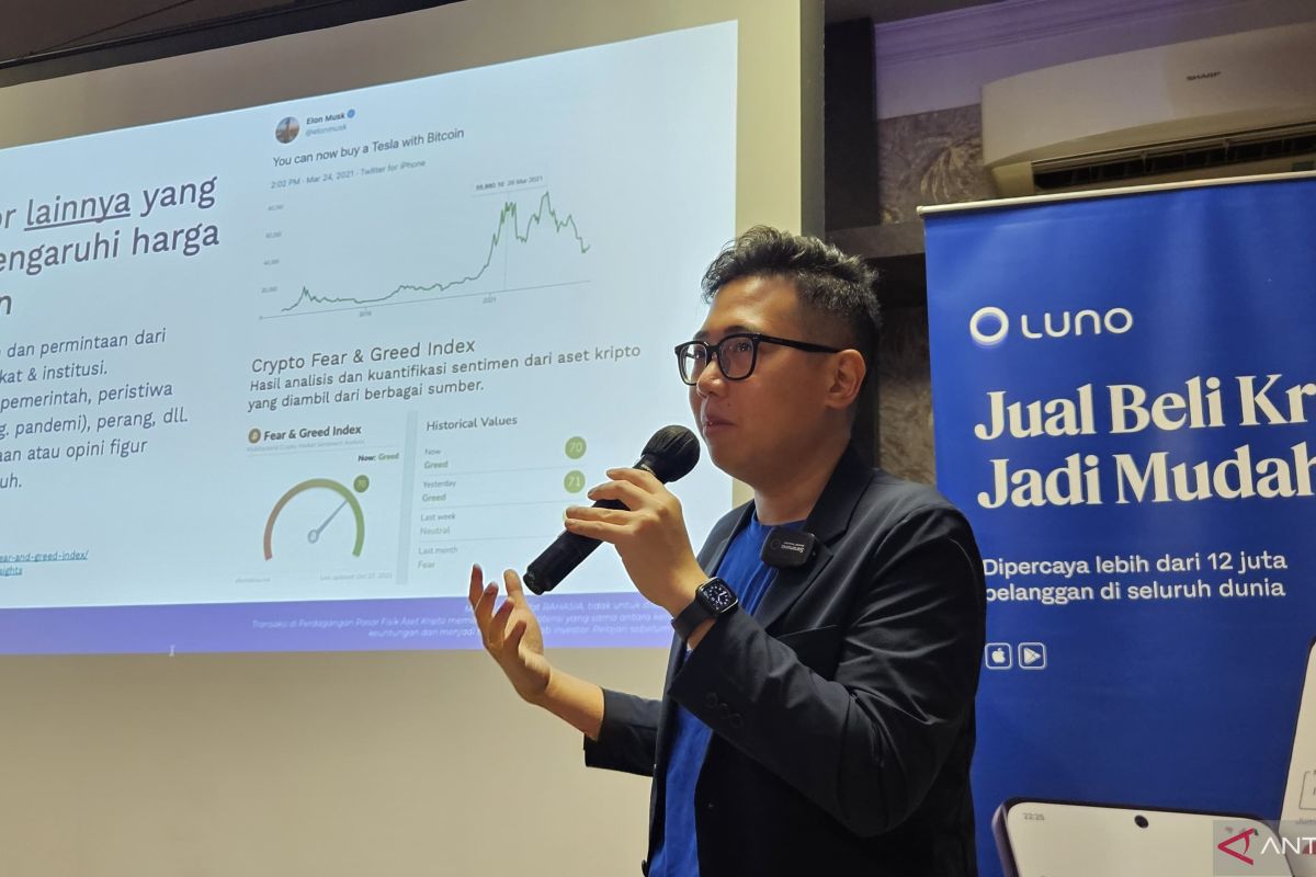 Jurnalis Surabaya diedukasi tentang investasi aset kripto