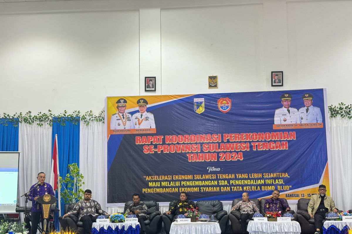 Pemprov Sulteng koordinasi pengembangan SDA tingkatkan perekonomian