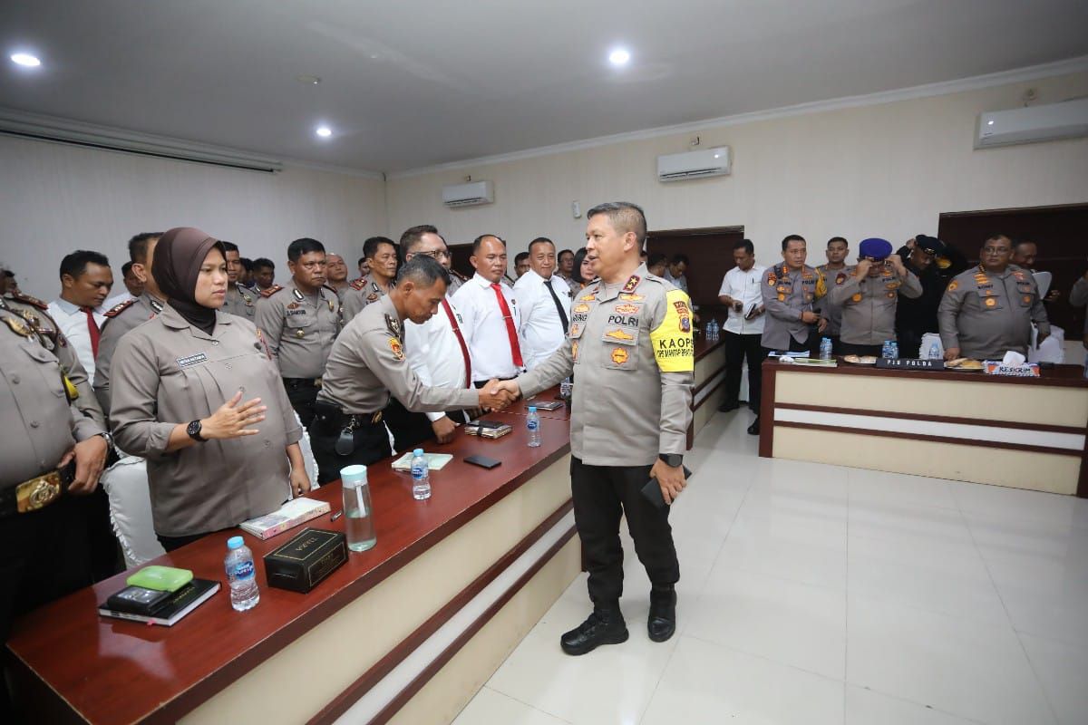 Kapolda Sumut harap personel jadi pelopor kebaikan