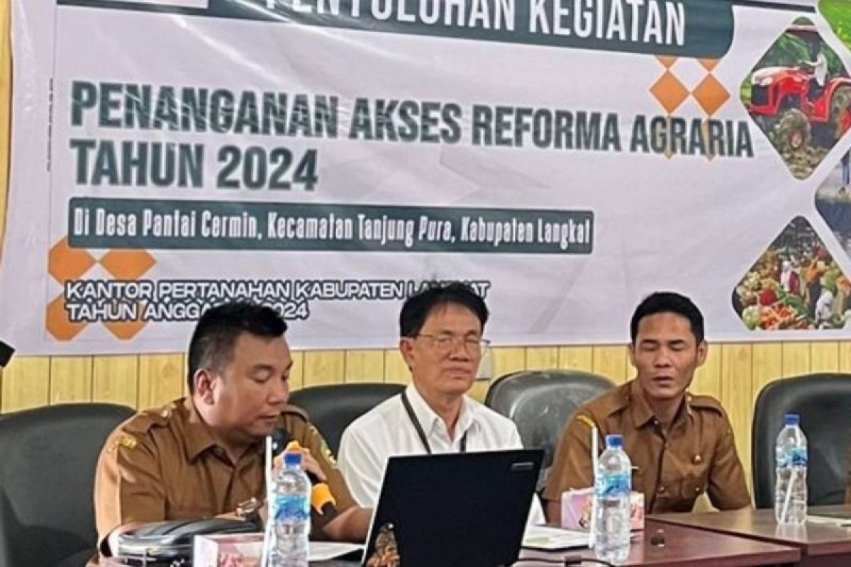 BPN Langkat lakukan penyuluhan penanganan akses reforma agraria