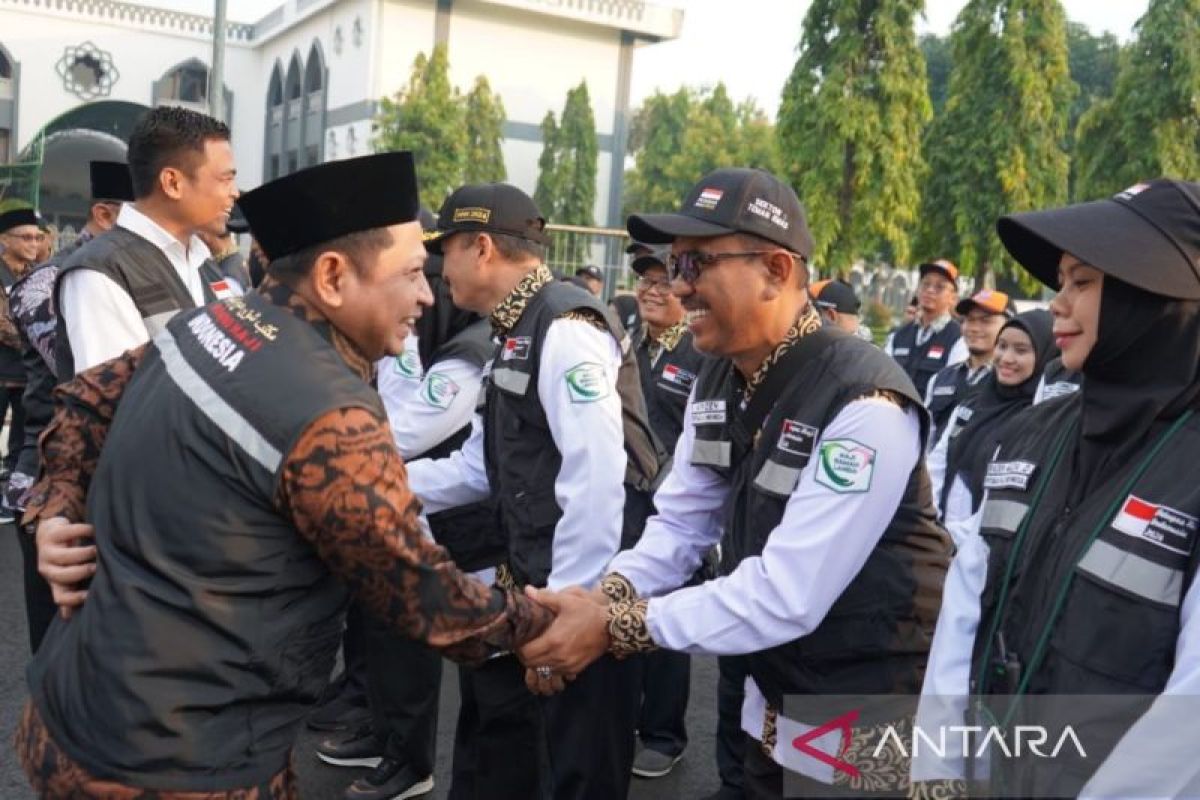 Kemenag ingatkan trilogi tugas kepada 573 PPIH yang berangkat hari ini