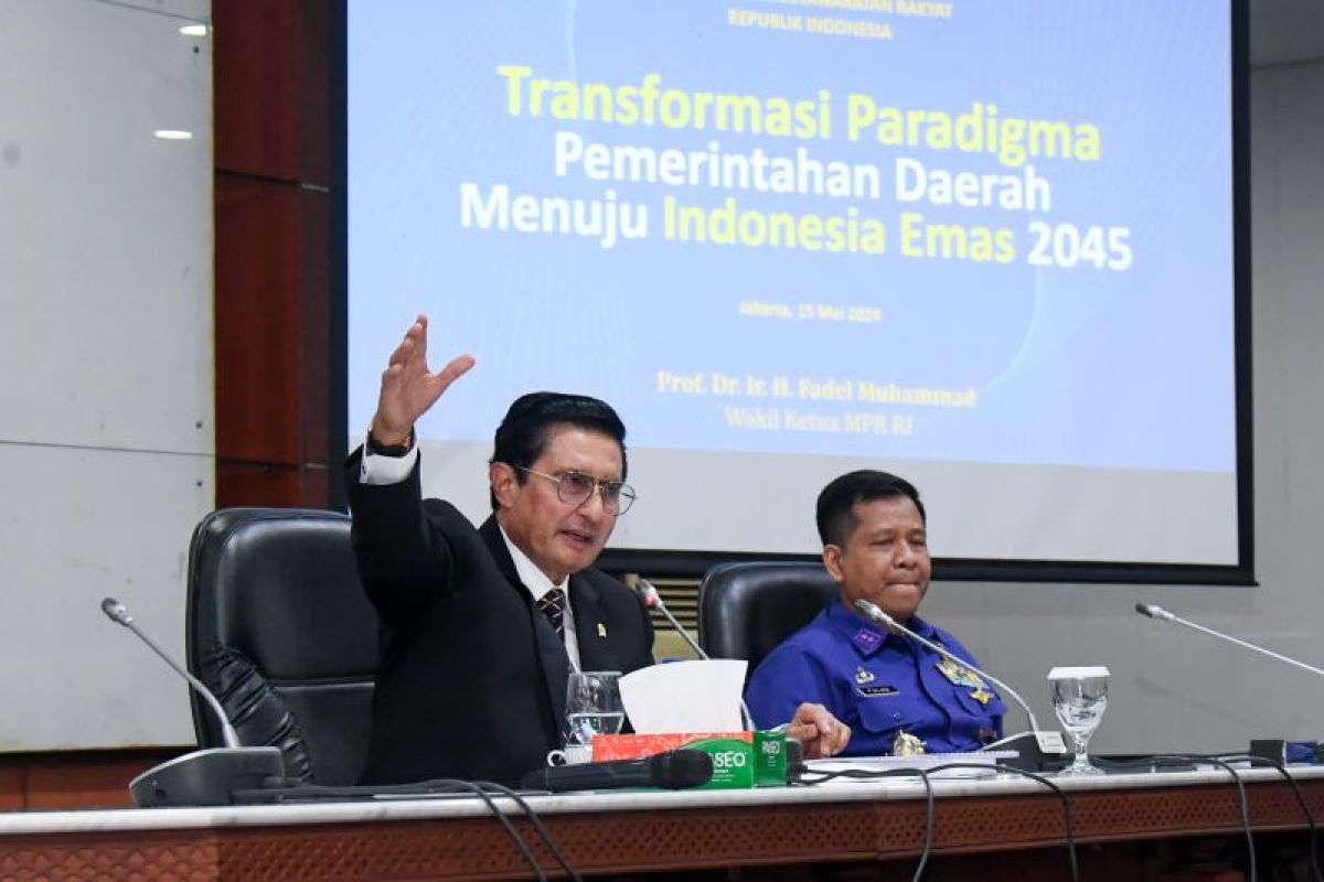 Fadel Muhammad: Tantangan Indonesia ada di pemerintahan daerah