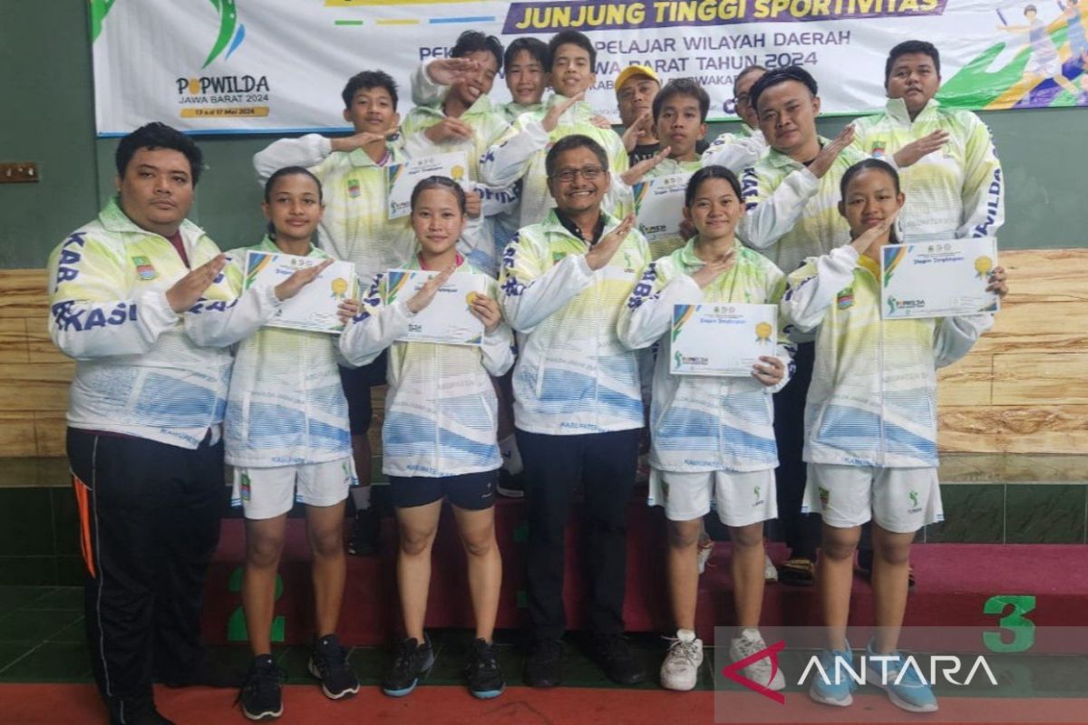 Kabupaten Bekasi berhasil puncaki klasemen medali Popwilda Jabar